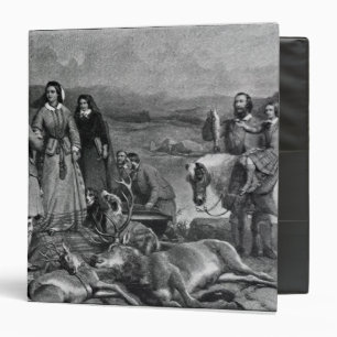 Queen Victoria landing at Loch Muick Binder