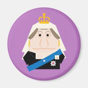 Queen Victoria Magnet