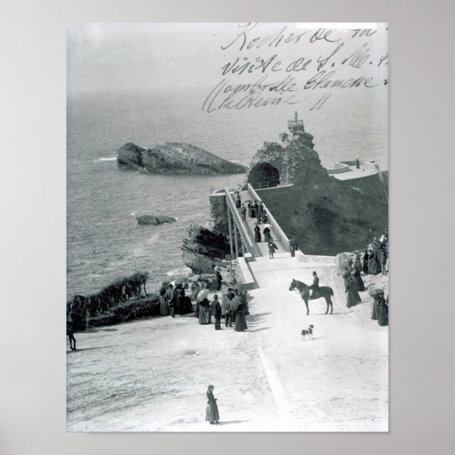 Queen Victoria on the French Coast Poster (Front)