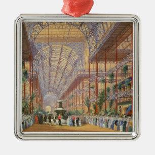 Queen Victoria Opening the 1862 Exhibition after C Metal Ornament