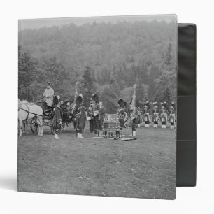 Queen Victoria presenting colours Binder