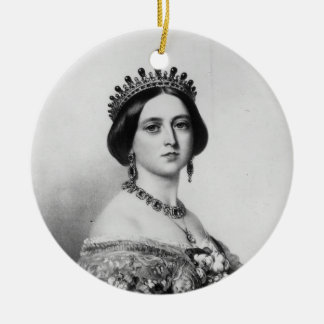 Queen Victoria & Prince Albert Circle Ornament