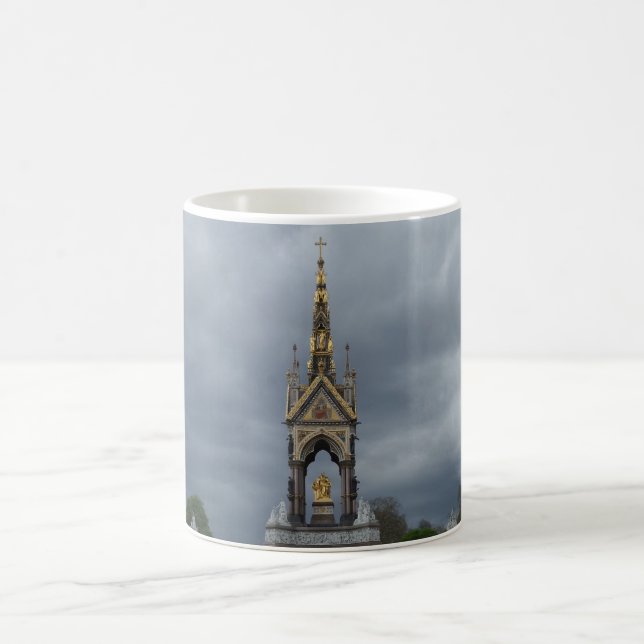 Queen Victoria & Prince Albert White Coffee Mug (Center)