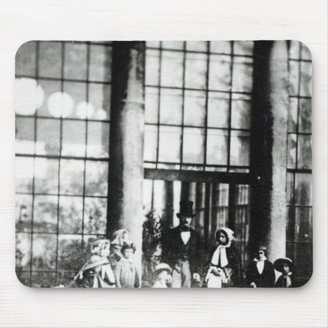 Queen Victoria & Prince Albert with their Mouse Pad (Front)