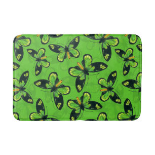 Queen Victoria' s birdwing butterfly Bath Mat