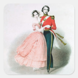 Queen Victoria Square Sticker