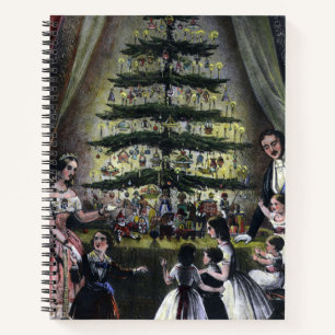 Queen Victoria's Christmas Tree Notebook