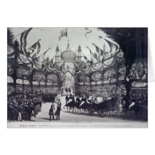 Queen Victoria's first visit to Brighton