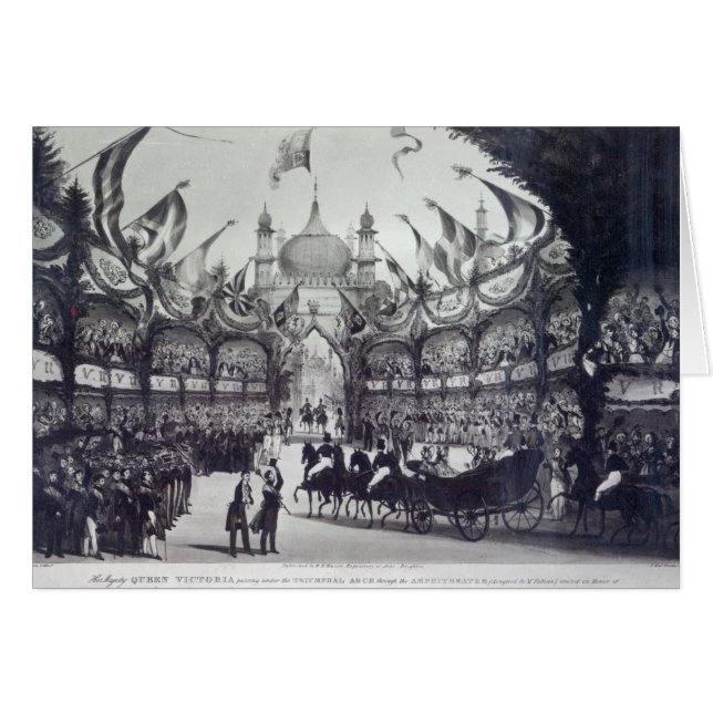 Queen Victoria's first visit to Brighton (Front Horizontal)