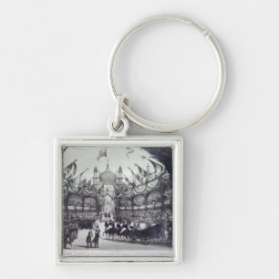 Queen Victoria's first visit to Brighton Keychain