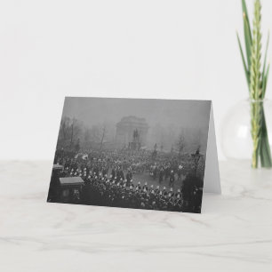 Queen Victoria's funeral cortege Card