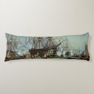Queen Victoria's Visit to Cherbourg, 1858 Body Pillow