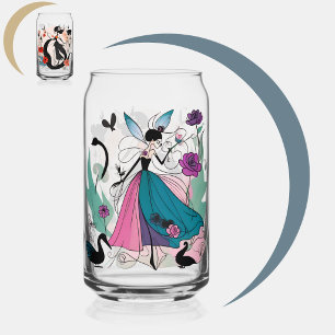 QueenB of Wands Can Glass