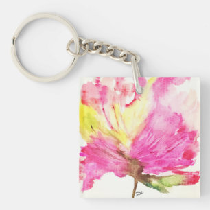 QUEENCONFIDENCE/Floral Keychain (Double-sided)