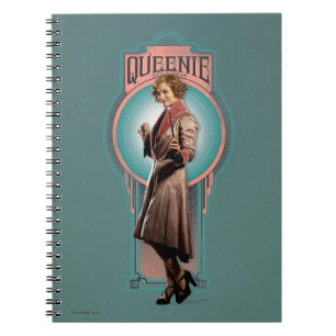QUEENIE GOLDSTEIN™ Art Deco Panel Notebook