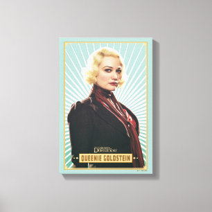 Queenie Goldstein Character Graphic Canvas Print