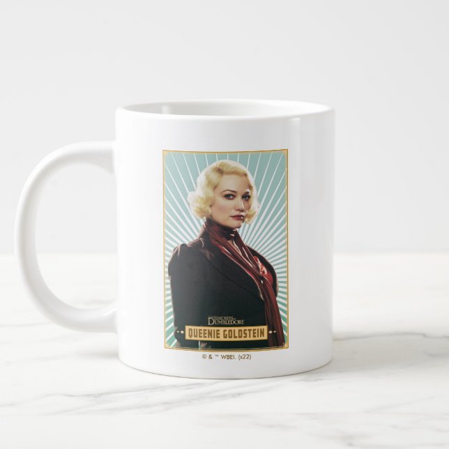 Queenie Goldstein Character Graphic Large Coffee Mug (Left)