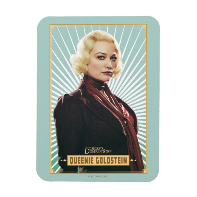 Queenie Goldstein Character Graphic Magnet (Vertical)