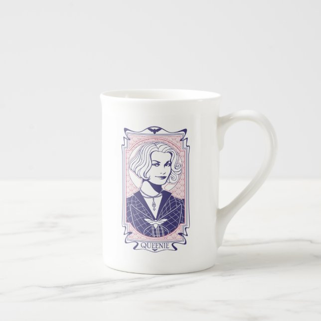 QUEENIE GOLDSTEIN™ Illustration Bone China Mug (Right)