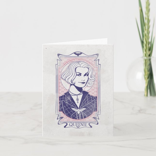 QUEENIE GOLDSTEIN™ Illustration Card (Front)