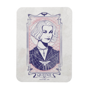 QUEENIE GOLDSTEIN™ Illustration Magnet