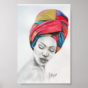 QUEENIFICENT Premium Canvas Poster (4x6)