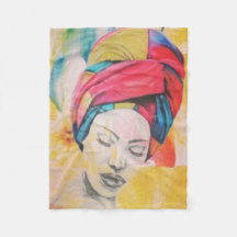 QUEENIFICENT Small Fleece Blanket (30x40)