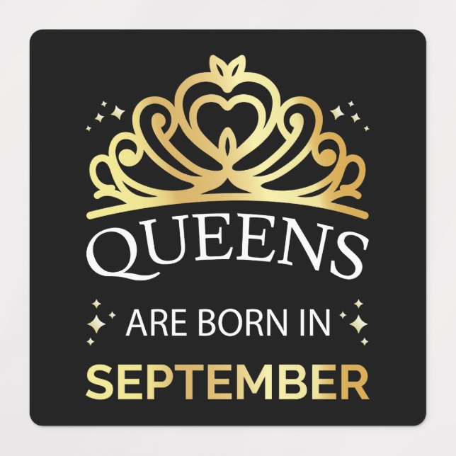 Queens Are Born In September I (Design 1)