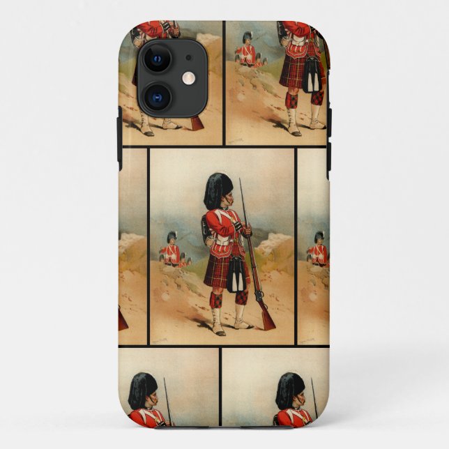 Queens Cameroon Highlanders Case-Mate iPhone Case (Back)