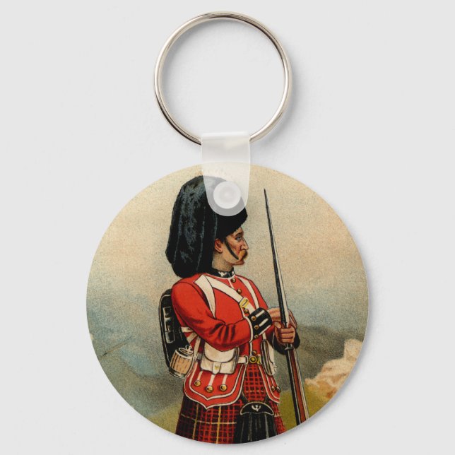 Queens Cameroon Highlanders Keychain (Front)