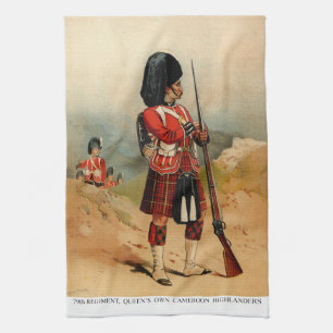 Queens Cameroon Highlanders Kitchen Towel