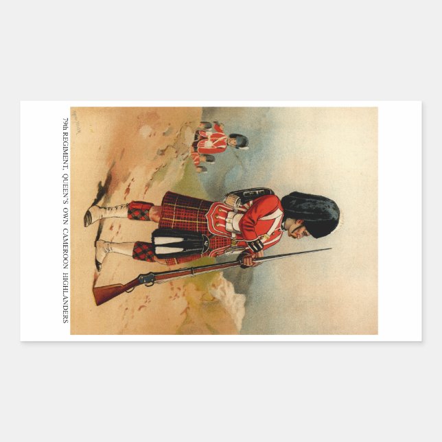 Queens Cameroon Highlanders Sticker (Front)