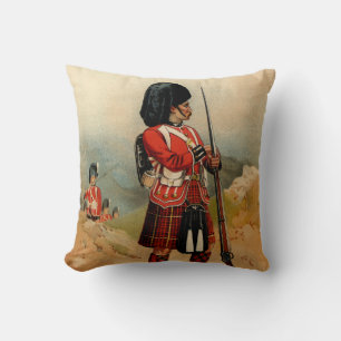 Queens Cameroon Highlanders Throw Pillow