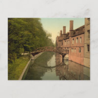 Queens' College Bridge, Cambridge, England