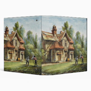 Queen's Cottage, Richmond Gardens, plate 17 from ' Binder