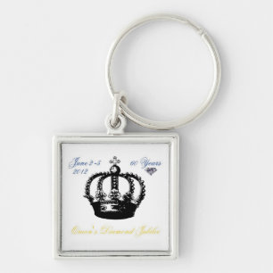 Queens Diamond Jubilee 2012 Keychain