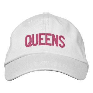 QUEENS EMBROIDERED HAT
