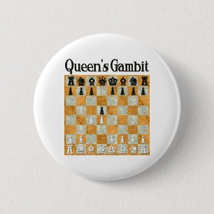 Queen's Gambit 2 Inch Round Button