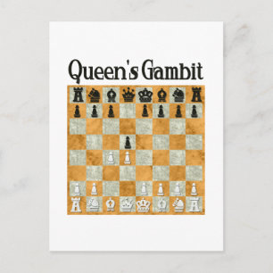 Queen's Gambit Postcard