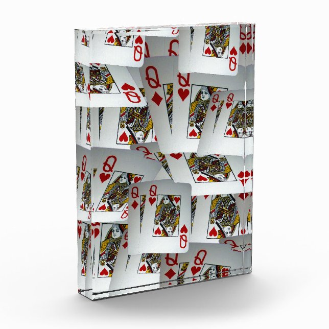 "Queen's Gambit: Scattered Pairs of Pocket Queens" Photo Block (Left)