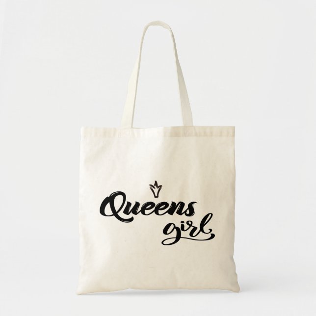 Queens Girl Tote Bag (Front)