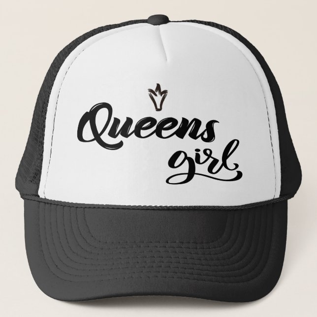 Queens Girl Trucker Hat (Front)
