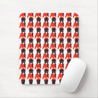 Queens Guard Soldiers Pattern Mouse Pad