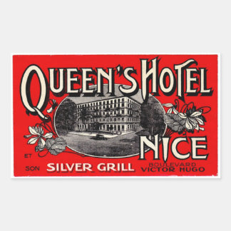 Queen's Hotel (Nice) Sticker