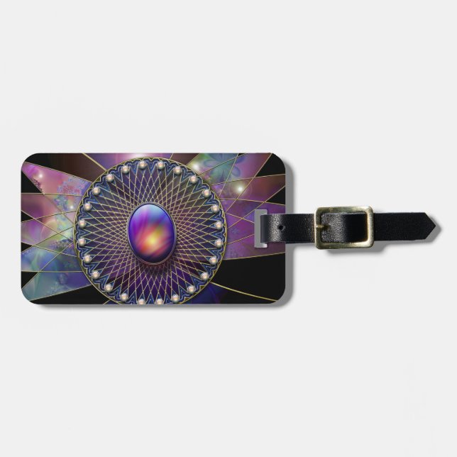 Queen's Jewel Luggage Tag (Front Horizontal)