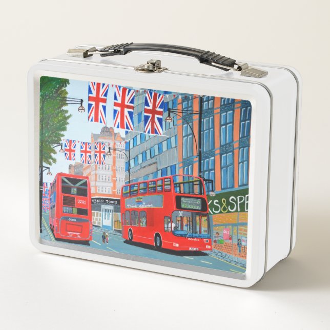 Queen's Jubilee lunch Box   (Front)