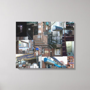 Queens Medical Homes Canvas Print