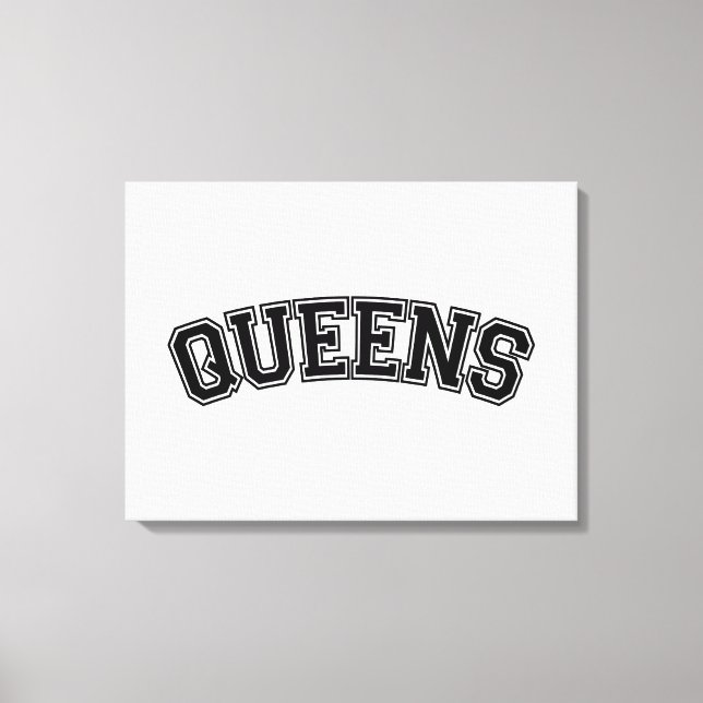 QUEENS, NYC CANVAS PRINT (Front)