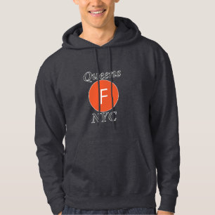Queens NYC F Train Hoodie