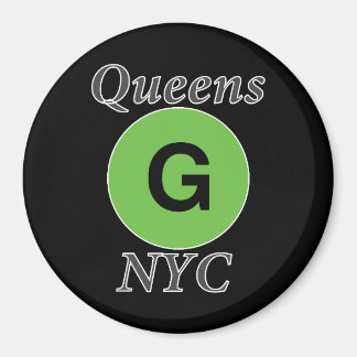 Queens NYC G Train Magnet